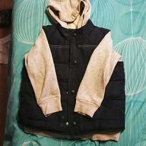 Boy's Vest Hoodie